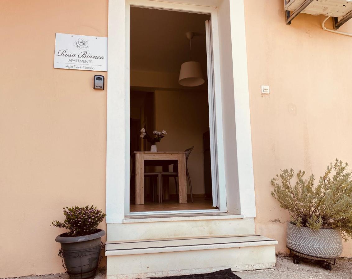 Rosa Bianca Apartment Kanali  ภายนอก รูปภาพ